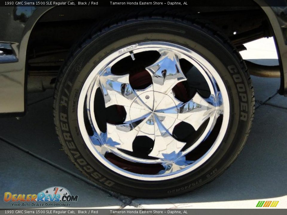 Custom Wheels of 1993 GMC Sierra 1500 SLE Regular Cab Photo #26