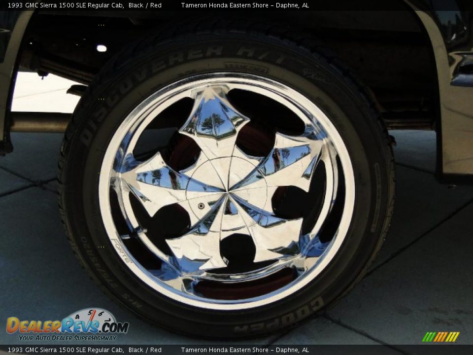 Custom Wheels of 1993 GMC Sierra 1500 SLE Regular Cab Photo #27