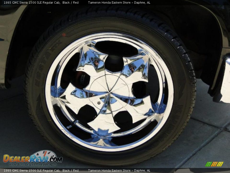 Custom Wheels of 1993 GMC Sierra 1500 SLE Regular Cab Photo #28