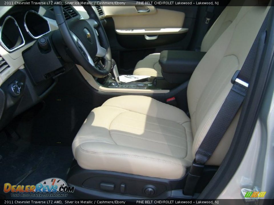 Cashmere/Ebony Interior - 2011 Chevrolet Traverse LTZ AWD Photo #2