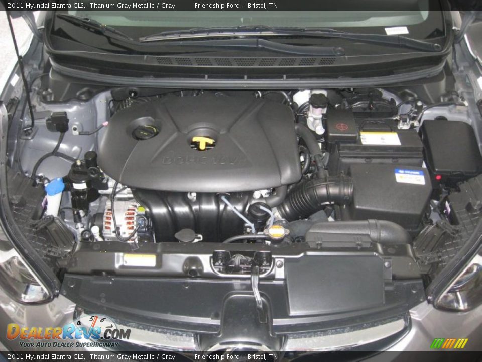 2011 Hyundai Elantra GLS 1.8 Liter DOHC 16-Valve D-CVVT 4 Cylinder Engine Photo #9