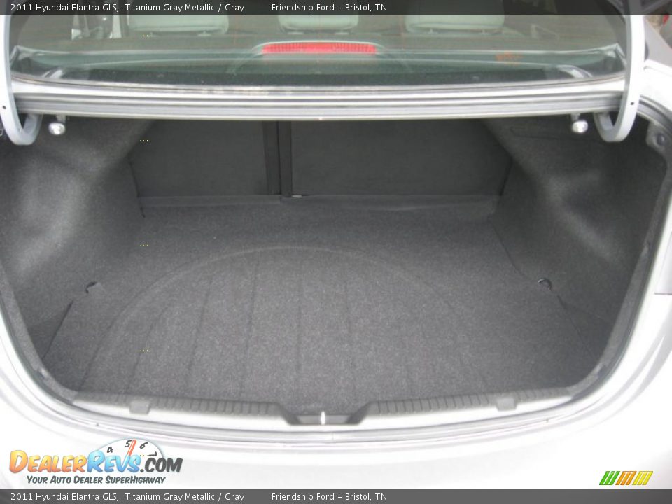 2011 Hyundai Elantra GLS Titanium Gray Metallic / Gray Photo #11
