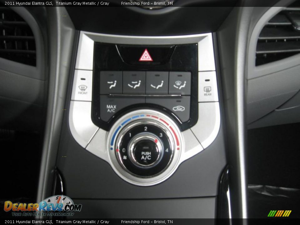 Controls of 2011 Hyundai Elantra GLS Photo #24