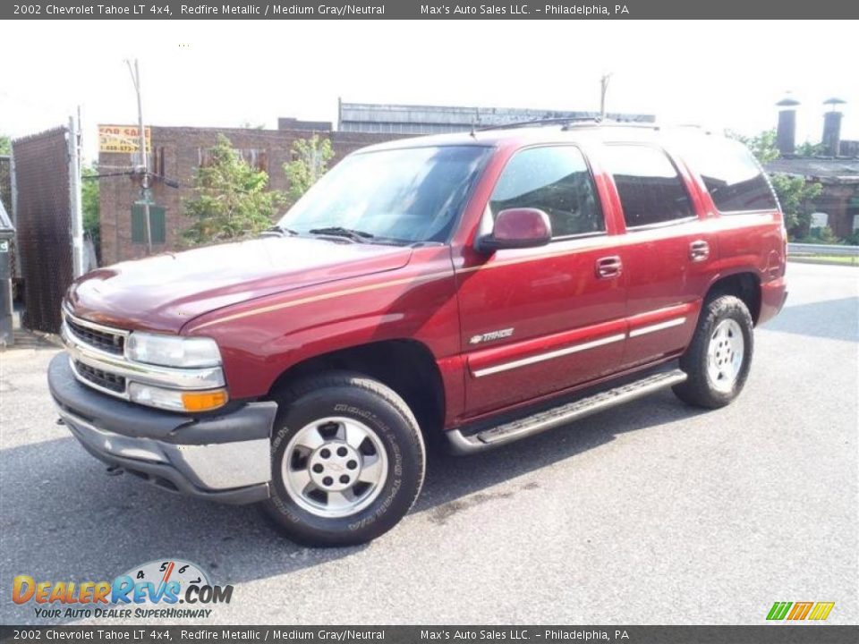 2002 Chevrolet Tahoe LT 4x4 Redfire Metallic / Medium Gray/Neutral Photo #1