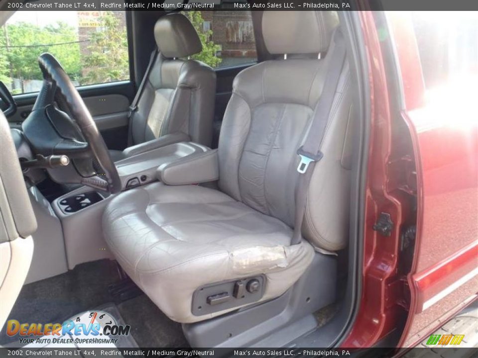 2002 Chevrolet Tahoe LT 4x4 Redfire Metallic / Medium Gray/Neutral Photo #5