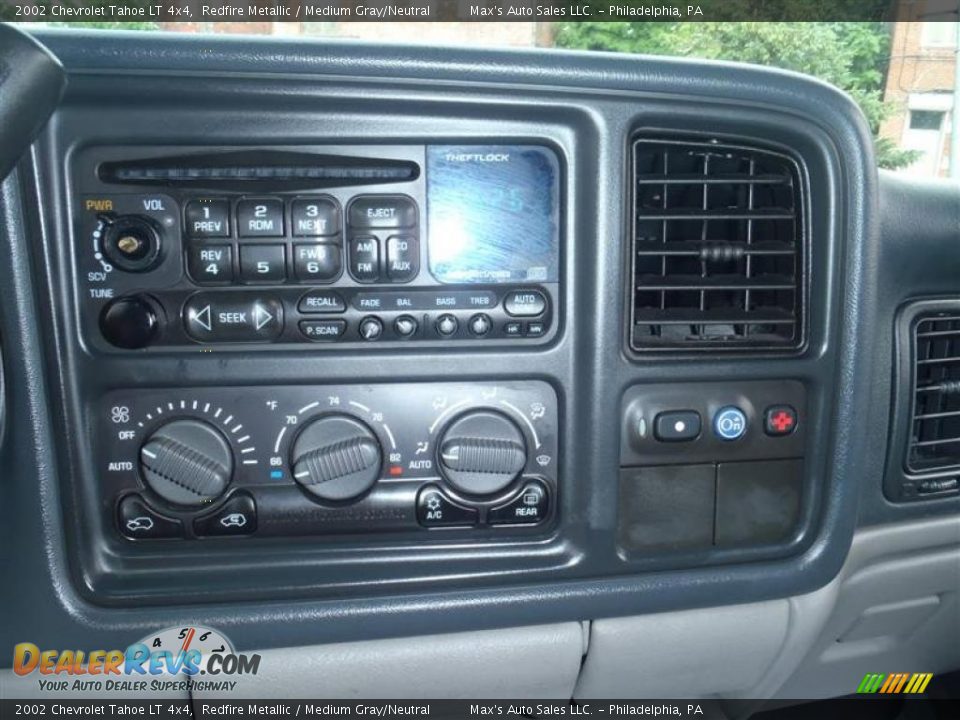 2002 Chevrolet Tahoe LT 4x4 Redfire Metallic / Medium Gray/Neutral Photo #8