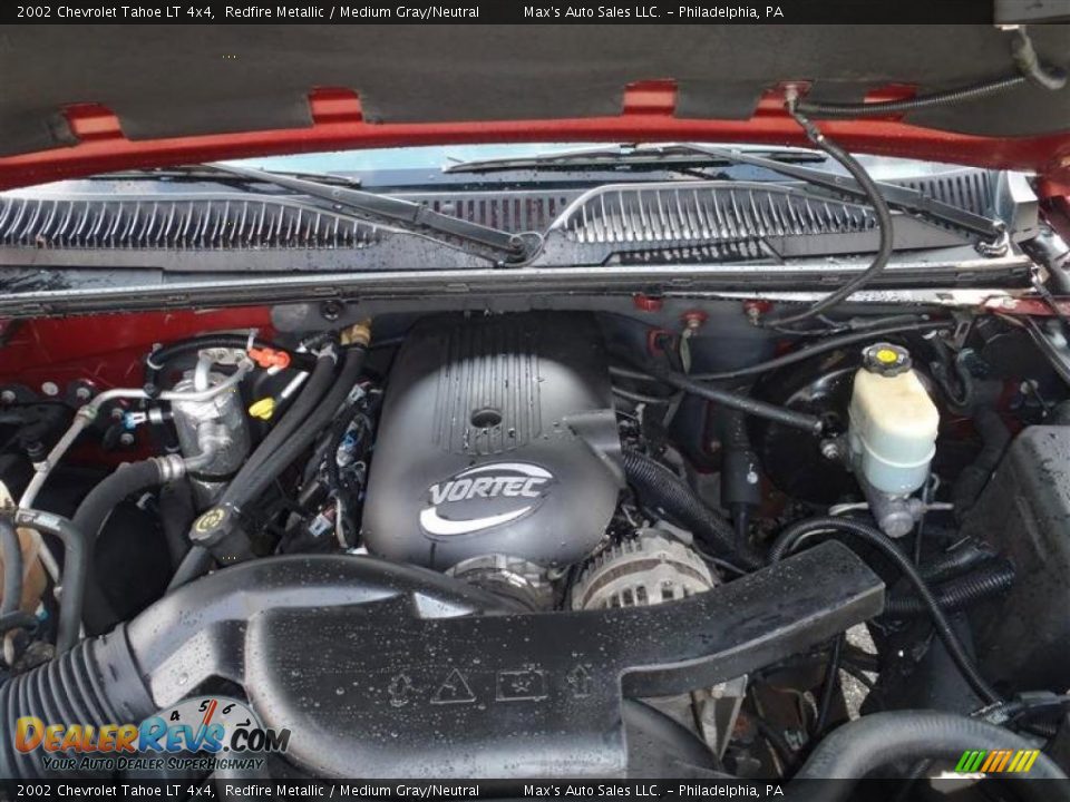 2002 Chevrolet Tahoe LT 4x4 Redfire Metallic / Medium Gray/Neutral Photo #9