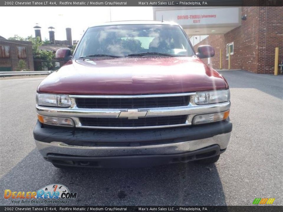 2002 Chevrolet Tahoe LT 4x4 Redfire Metallic / Medium Gray/Neutral Photo #10