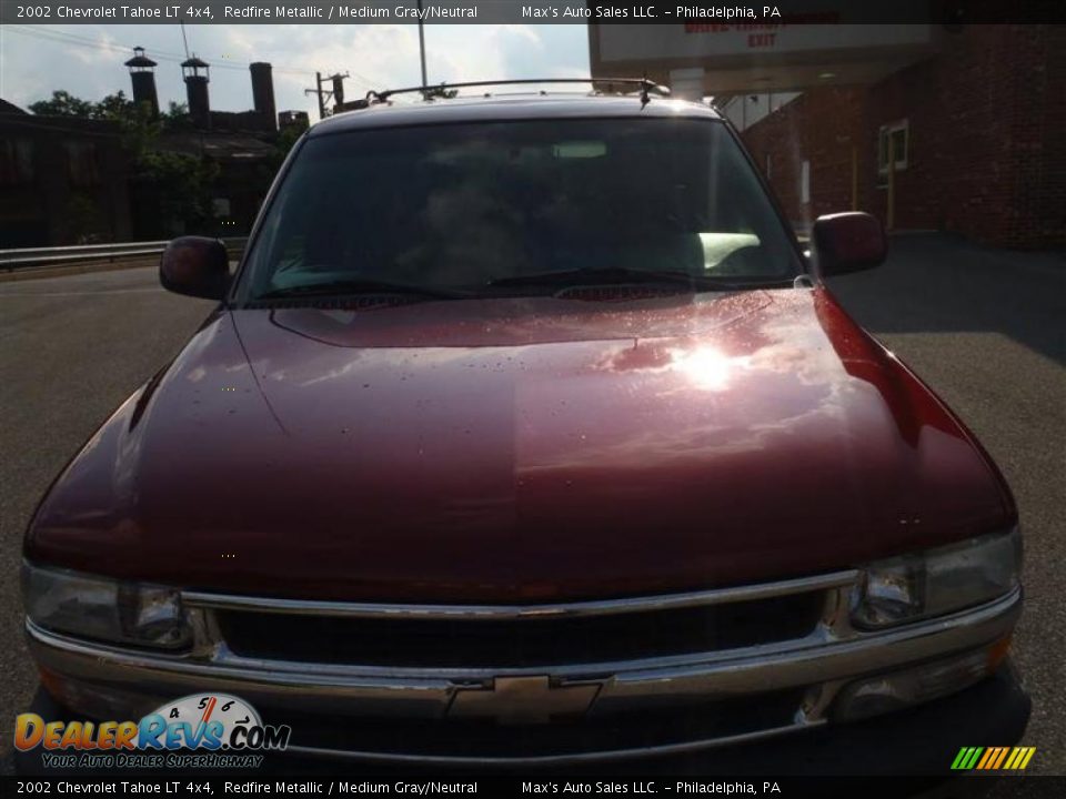 2002 Chevrolet Tahoe LT 4x4 Redfire Metallic / Medium Gray/Neutral Photo #15