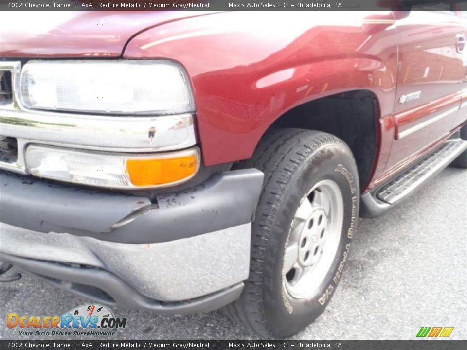 2002 Chevrolet Tahoe LT 4x4 Redfire Metallic / Medium Gray/Neutral Photo #16