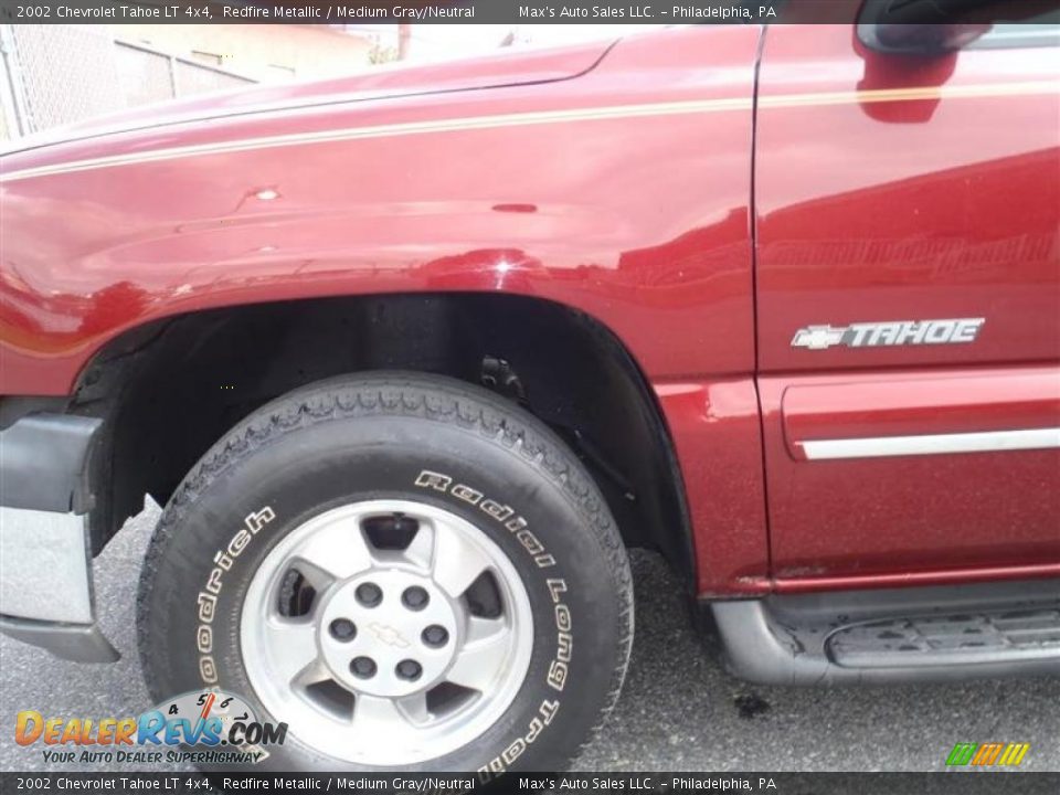2002 Chevrolet Tahoe LT 4x4 Redfire Metallic / Medium Gray/Neutral Photo #17