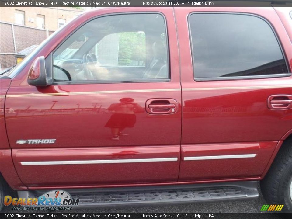2002 Chevrolet Tahoe LT 4x4 Redfire Metallic / Medium Gray/Neutral Photo #18