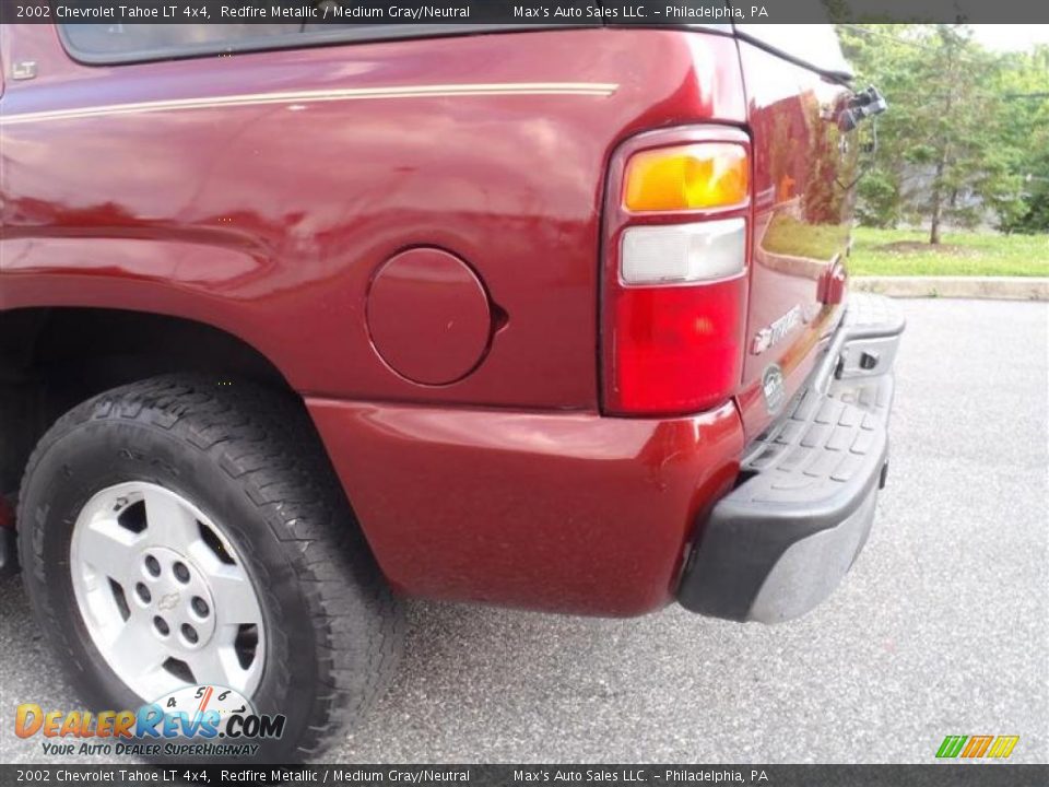 2002 Chevrolet Tahoe LT 4x4 Redfire Metallic / Medium Gray/Neutral Photo #20