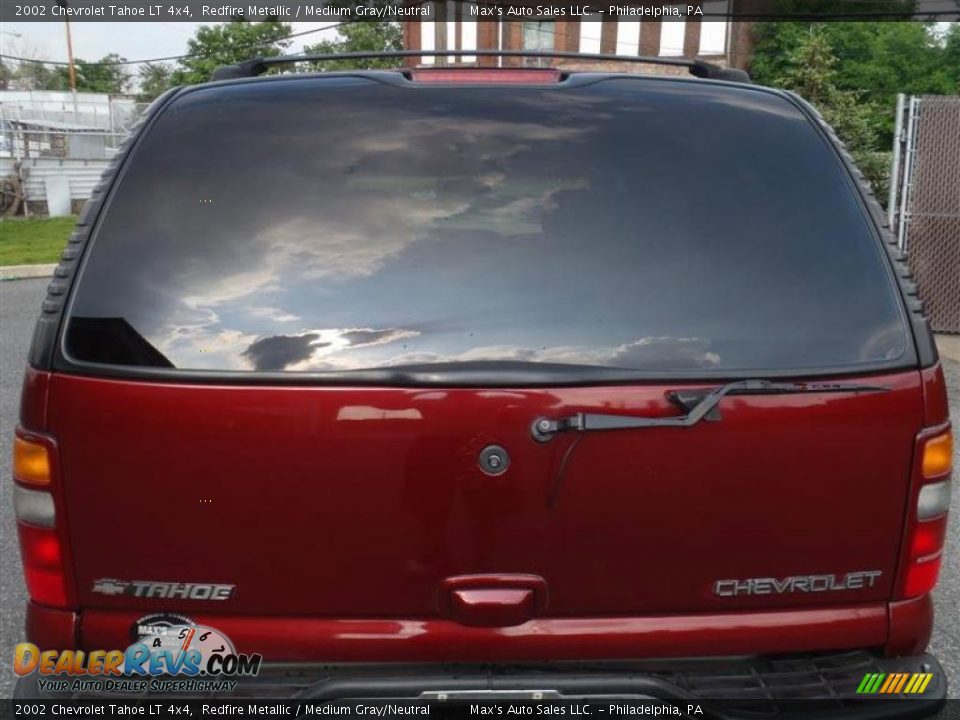 2002 Chevrolet Tahoe LT 4x4 Redfire Metallic / Medium Gray/Neutral Photo #21