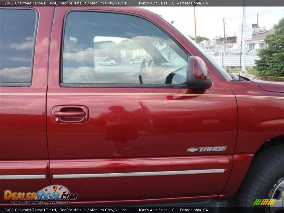 2002 Chevrolet Tahoe LT 4x4 Redfire Metallic / Medium Gray/Neutral Photo #24