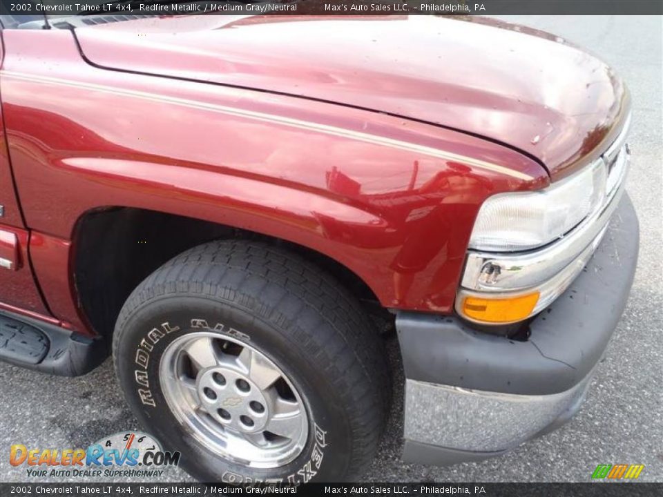 2002 Chevrolet Tahoe LT 4x4 Redfire Metallic / Medium Gray/Neutral Photo #25