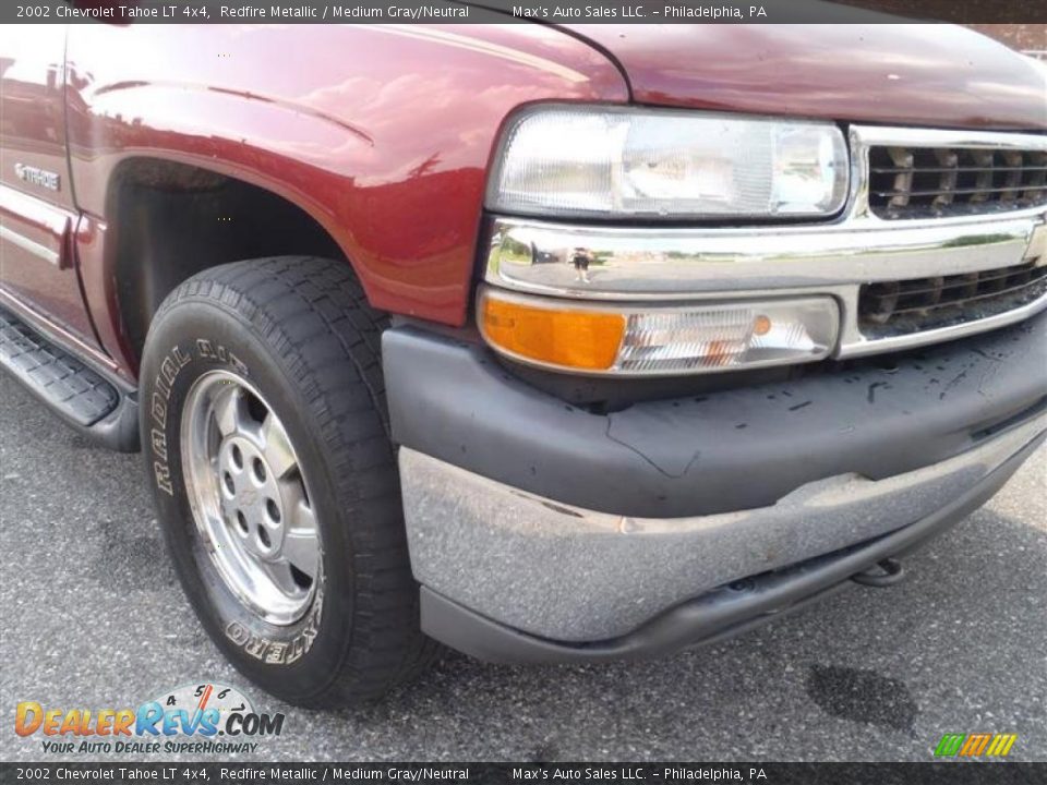 2002 Chevrolet Tahoe LT 4x4 Redfire Metallic / Medium Gray/Neutral Photo #26