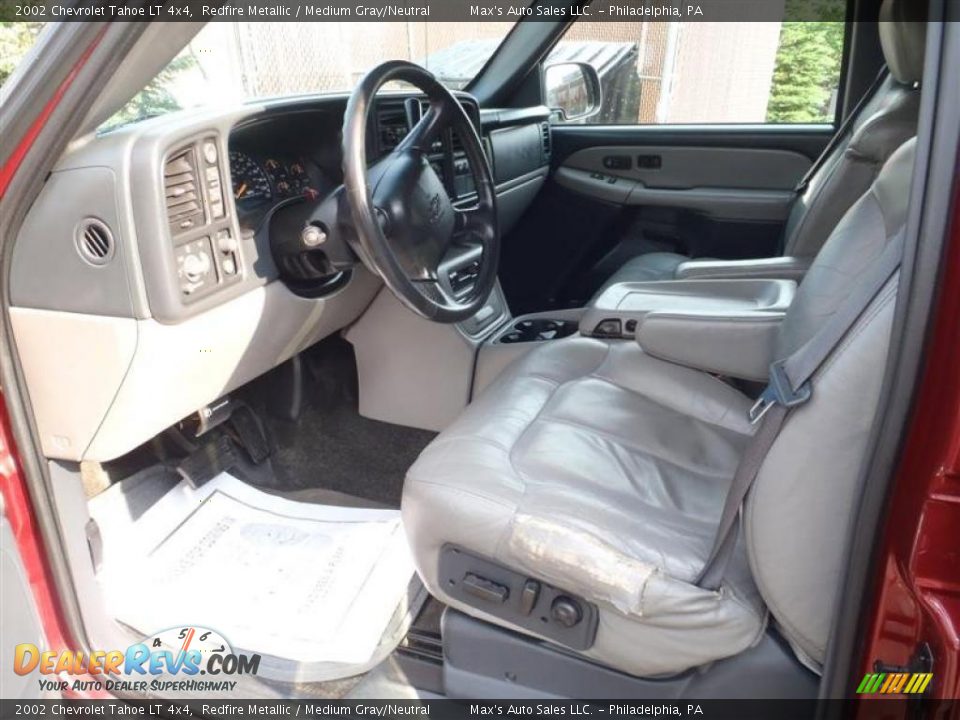 2002 Chevrolet Tahoe LT 4x4 Redfire Metallic / Medium Gray/Neutral Photo #28