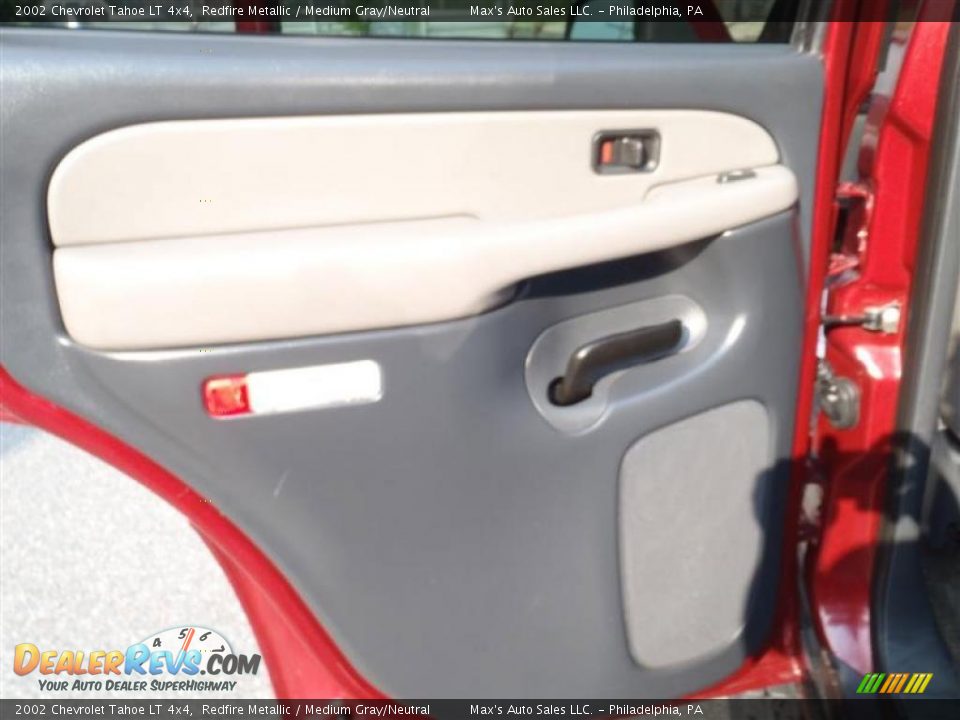 2002 Chevrolet Tahoe LT 4x4 Redfire Metallic / Medium Gray/Neutral Photo #29