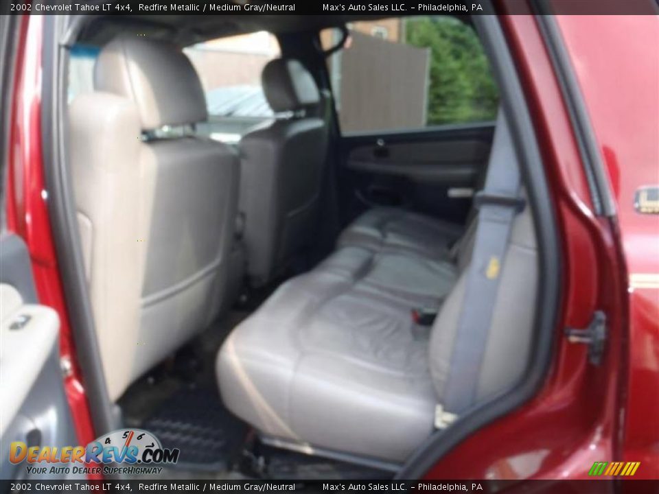 2002 Chevrolet Tahoe LT 4x4 Redfire Metallic / Medium Gray/Neutral Photo #30