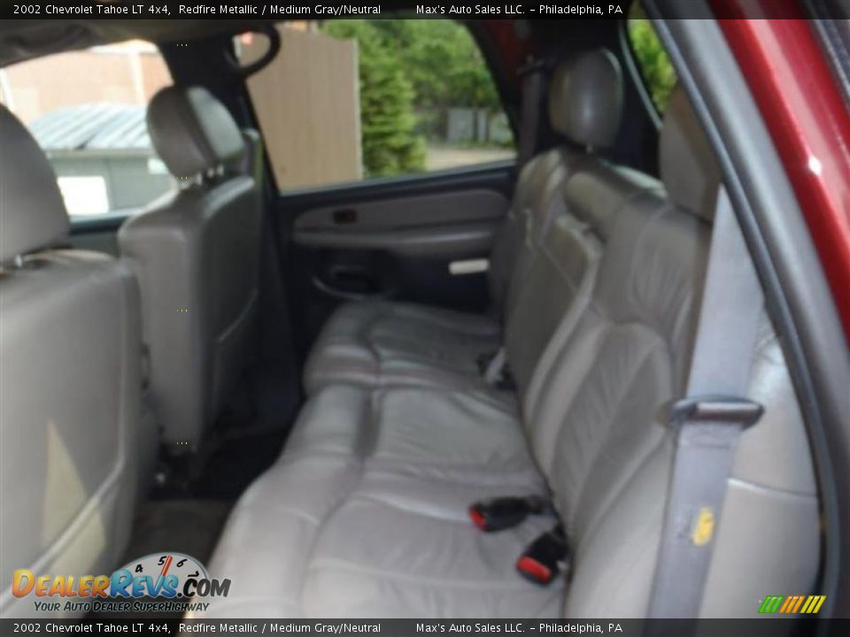 2002 Chevrolet Tahoe LT 4x4 Redfire Metallic / Medium Gray/Neutral Photo #31