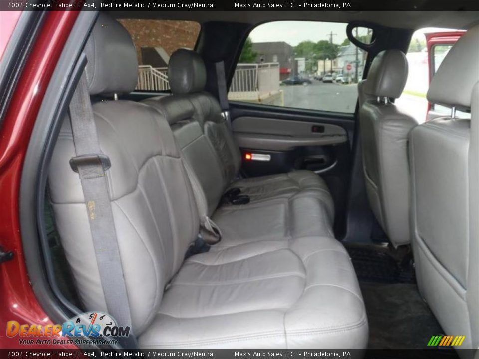 2002 Chevrolet Tahoe LT 4x4 Redfire Metallic / Medium Gray/Neutral Photo #35