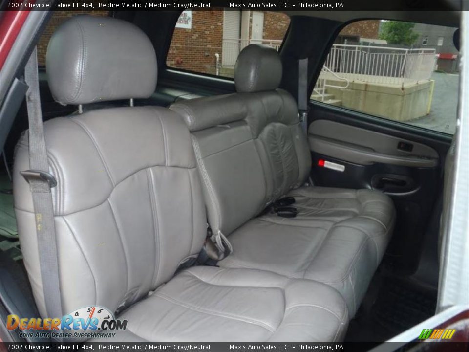 2002 Chevrolet Tahoe LT 4x4 Redfire Metallic / Medium Gray/Neutral Photo #36