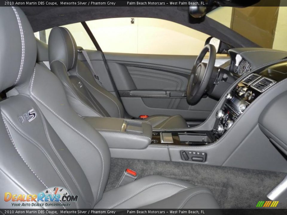 Phantom Grey Interior - 2010 Aston Martin DBS Coupe Photo #19