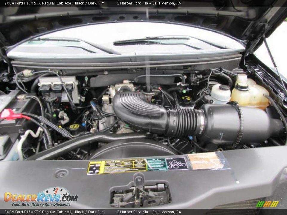 2004 Ford F150 STX Regular Cab 4x4 4.6 Liter SOHC 16V Triton V8 Engine Photo #11