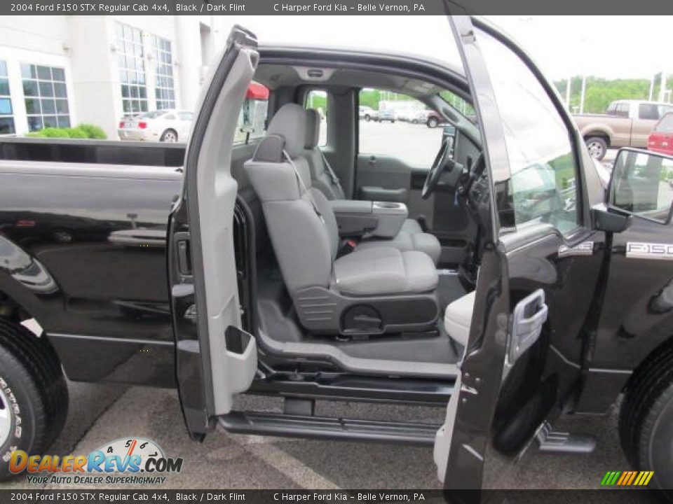 Dark Flint Interior - 2004 Ford F150 STX Regular Cab 4x4 Photo #13