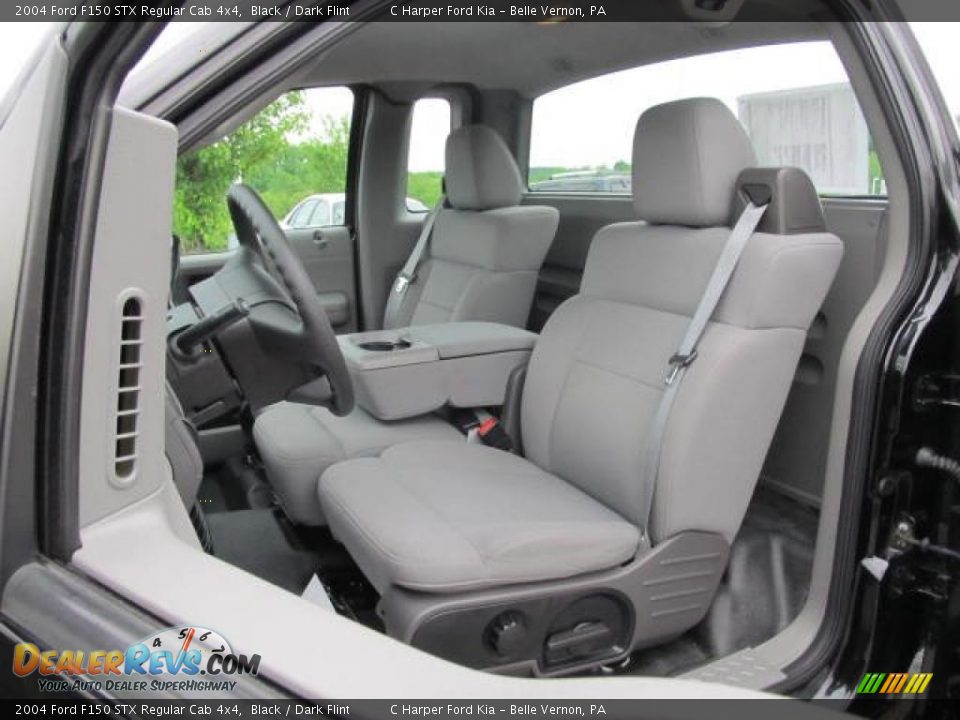 Dark Flint Interior 2004 Ford F150 Stx Regular Cab 4x4