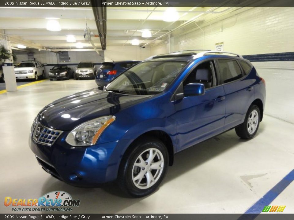 Blue nissan rogue 2009 #9