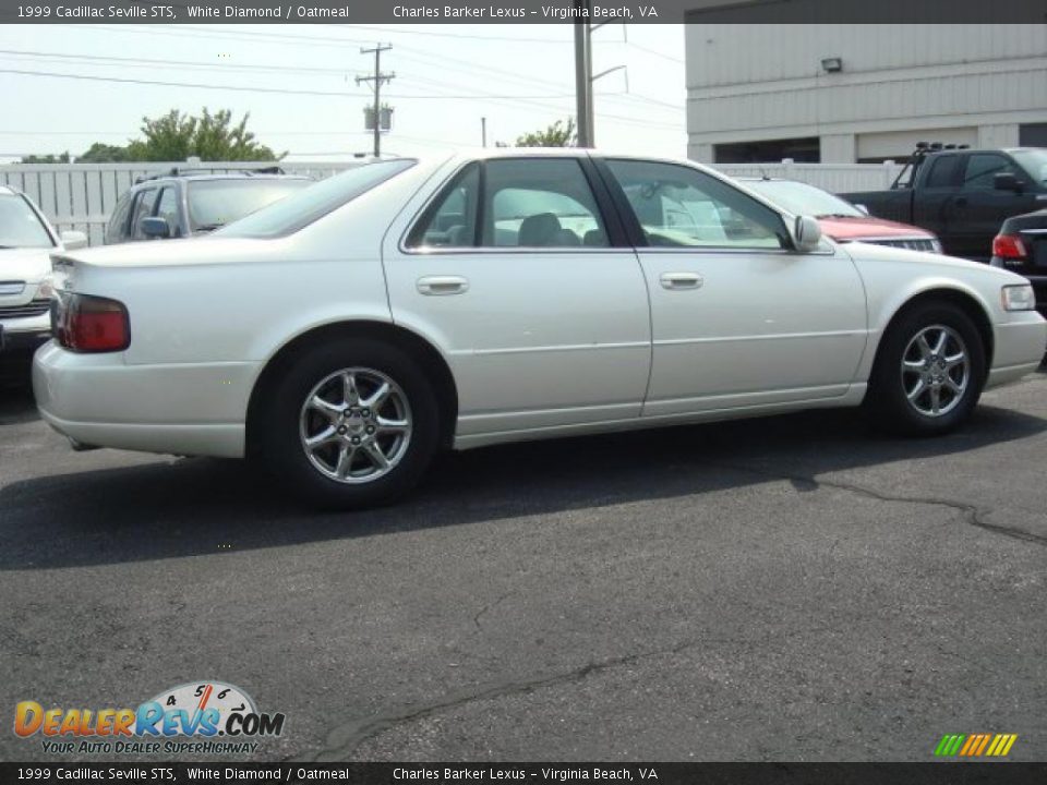 1999 Cadillac Seville STS White Diamond / Oatmeal Photo #3
