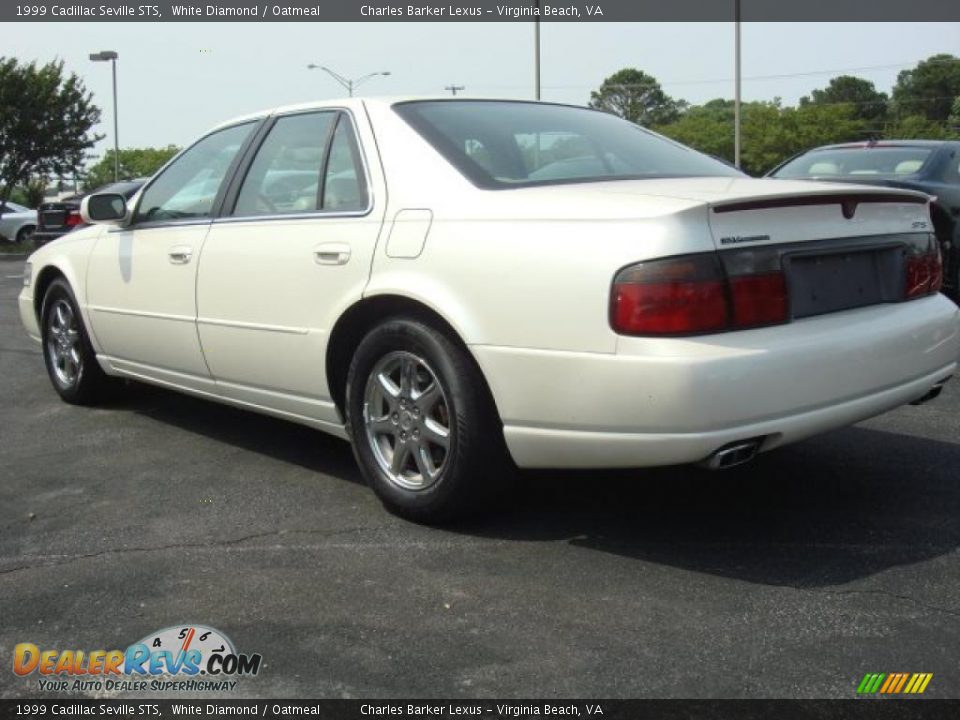 1999 Cadillac Seville STS White Diamond / Oatmeal Photo #5