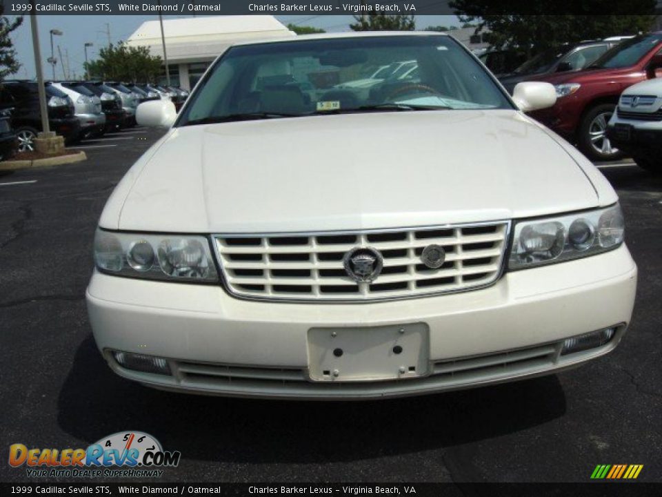 1999 Cadillac Seville STS White Diamond / Oatmeal Photo #7
