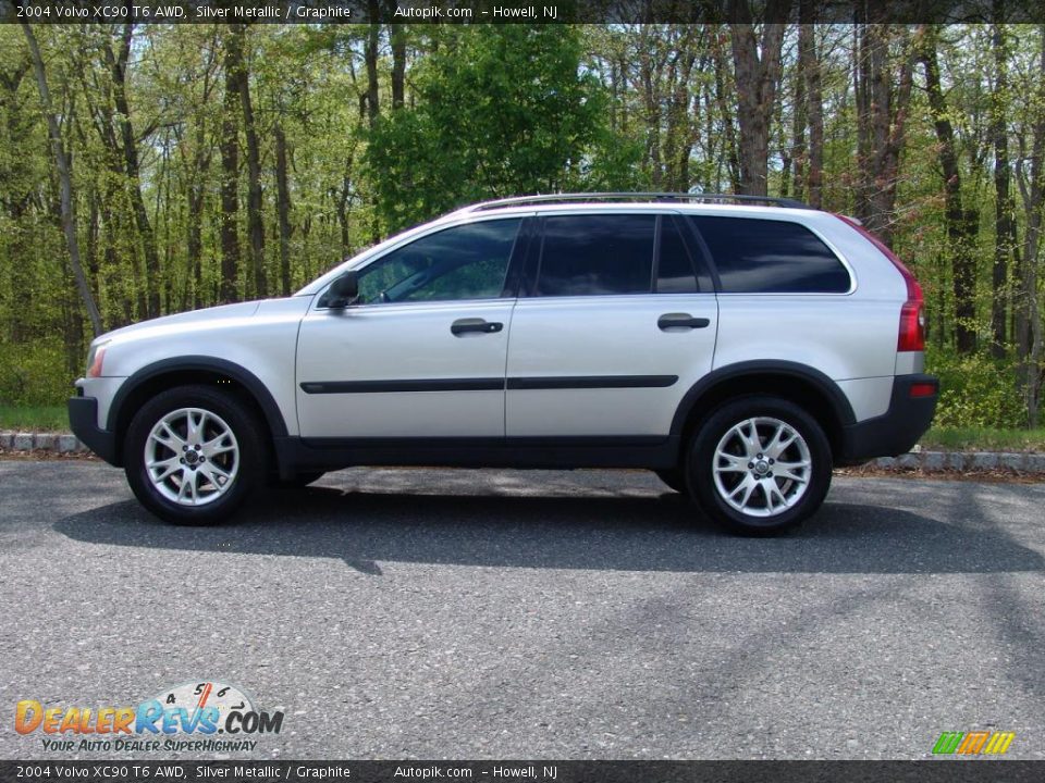 Silver Metallic 2004 Volvo XC90 T6 AWD Photo #9