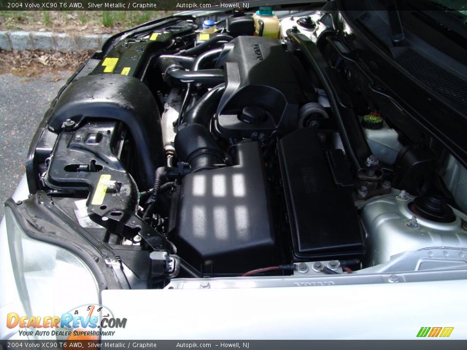 2004 Volvo XC90 T6 AWD Silver Metallic / Graphite Photo #13