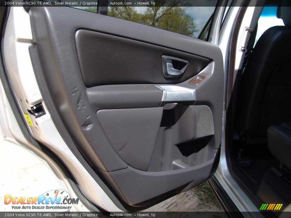 2004 Volvo XC90 T6 AWD Silver Metallic / Graphite Photo #22