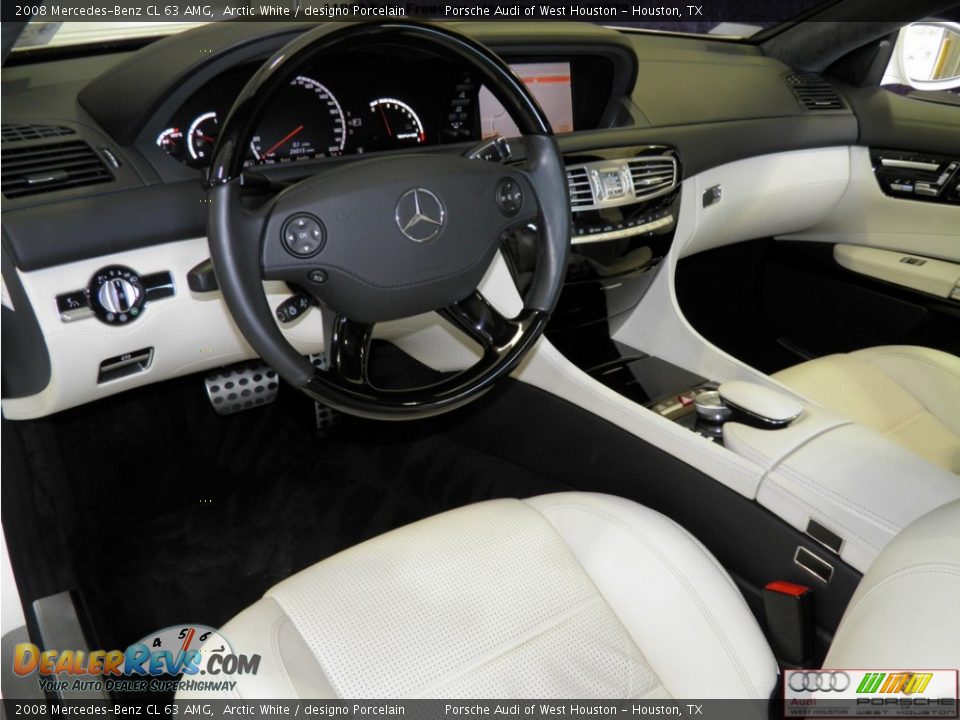 designo Porcelain Interior - 2008 Mercedes-Benz CL 63 AMG Photo #8