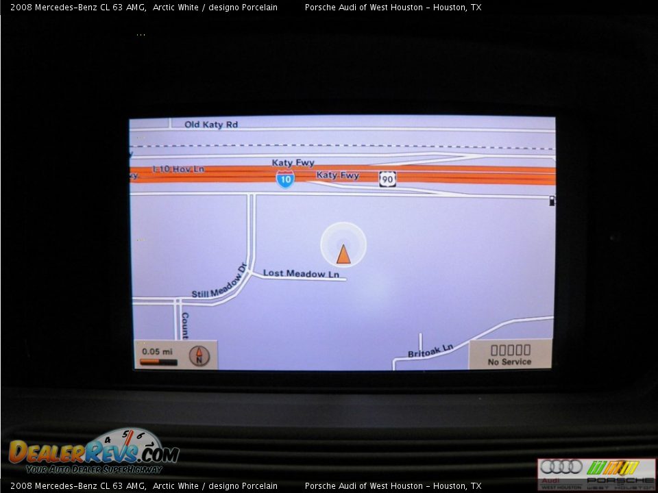 2008 Mercedes-Benz CL 63 AMG Arctic White / designo Porcelain Photo #12