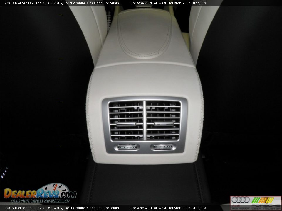 2008 Mercedes-Benz CL 63 AMG Arctic White / designo Porcelain Photo #16