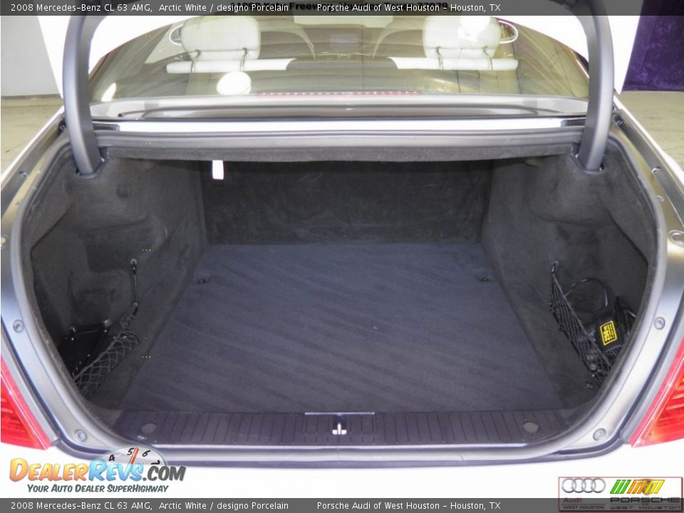 2008 Mercedes-Benz CL 63 AMG Arctic White / designo Porcelain Photo #18