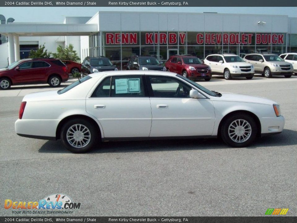 2004 Cadillac DeVille DHS White Diamond / Shale Photo #3