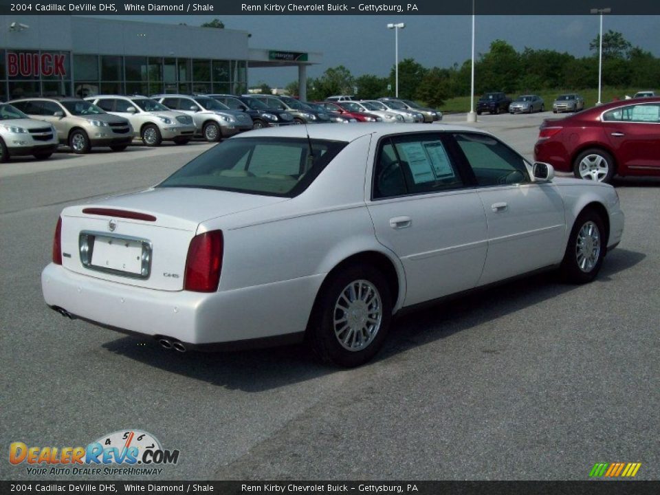 2004 Cadillac DeVille DHS White Diamond / Shale Photo #12