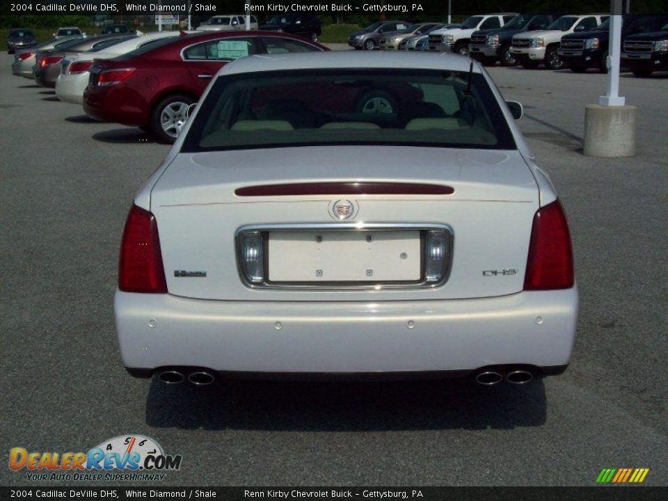 2004 Cadillac DeVille DHS White Diamond / Shale Photo #14