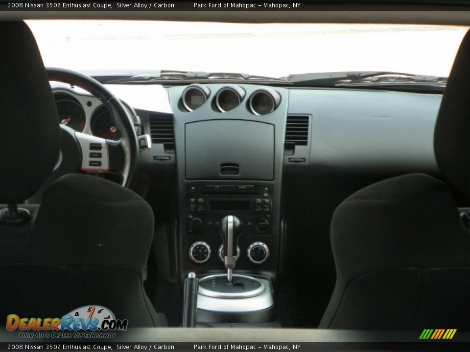 2008 Nissan 350Z Enthusiast Coupe Silver Alloy / Carbon Photo #21