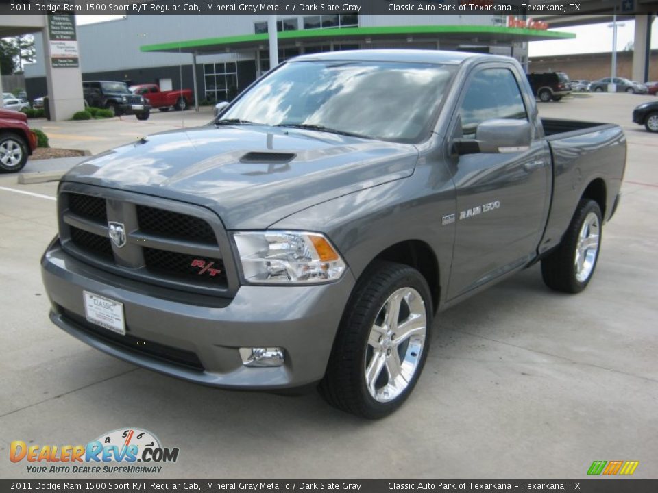 2011 Dodge Ram 1500 Sport R/T Regular Cab Mineral Gray Metallic / Dark Slate Gray Photo #1