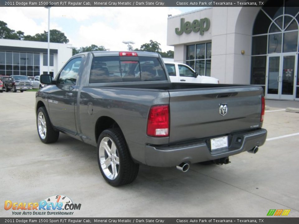 2011 Dodge Ram 1500 Sport R/T Regular Cab Mineral Gray Metallic / Dark Slate Gray Photo #3