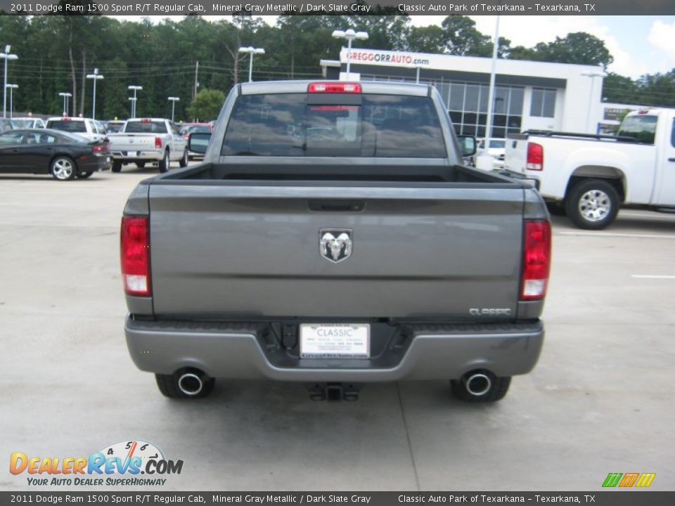 2011 Dodge Ram 1500 Sport R/T Regular Cab Mineral Gray Metallic / Dark Slate Gray Photo #4