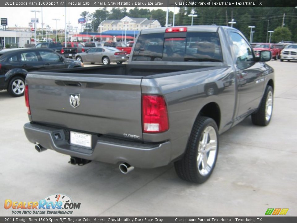 2011 Dodge Ram 1500 Sport R/T Regular Cab Mineral Gray Metallic / Dark Slate Gray Photo #5